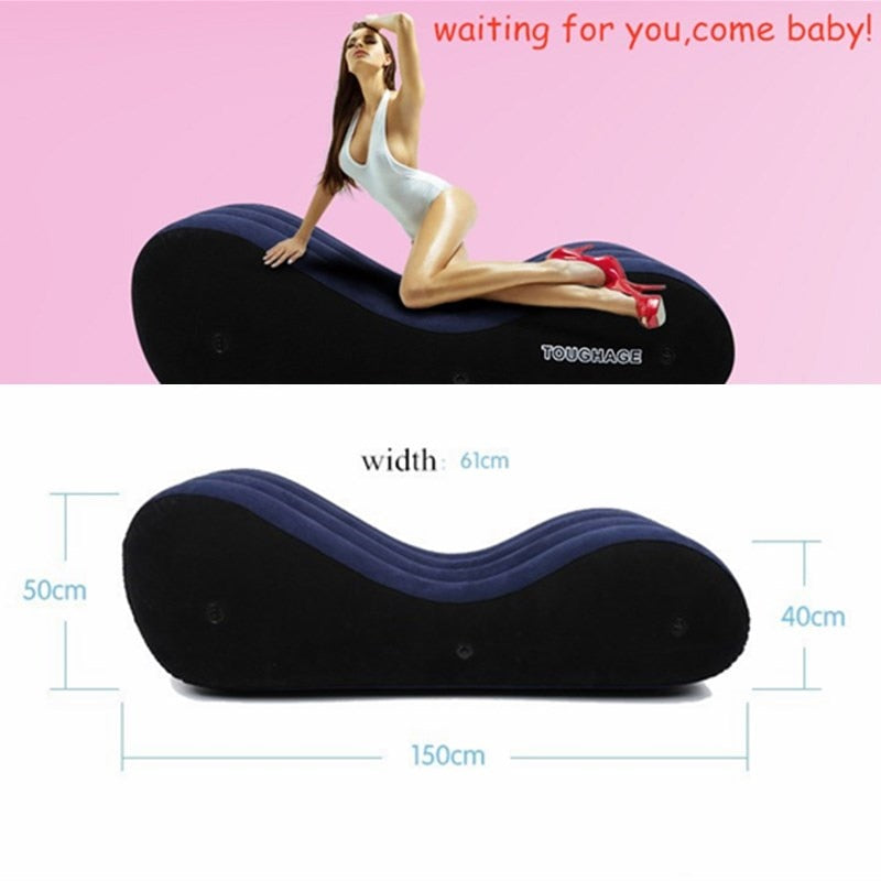 Inflatable Erotic Love Chair Pillow