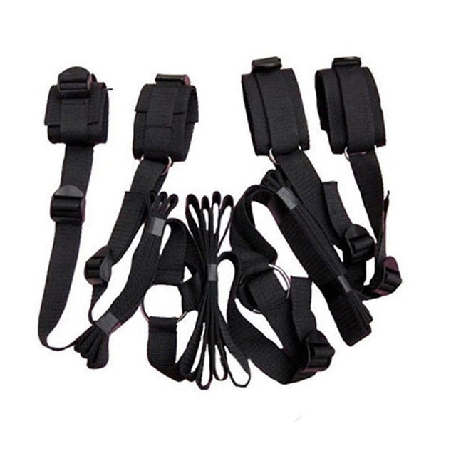 BDSM Bondage Restraint Slave Handcuffs & Ankle Cuffs Adult Sex Toys For Woman Couples Games Sex Restraints Erotic Accessories