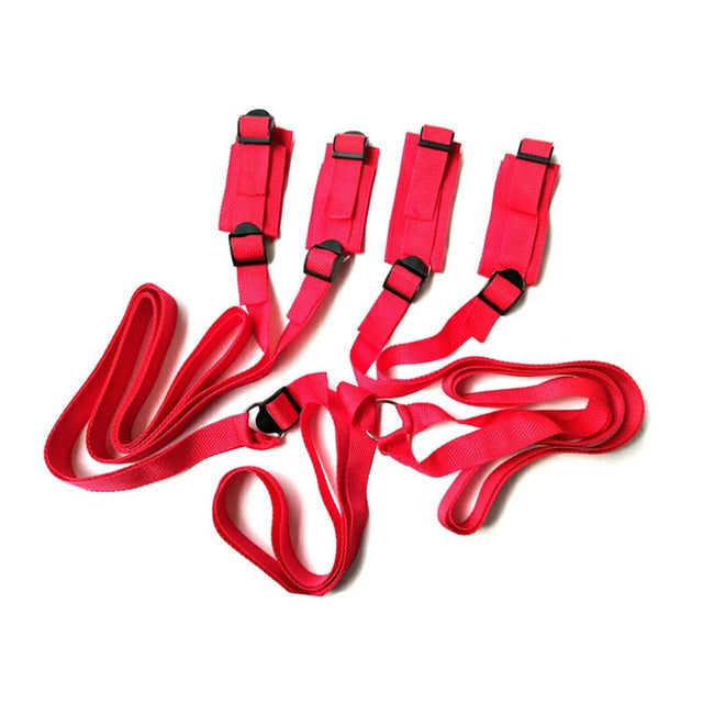 BDSM Bondage Restraint Slave Handcuffs & Ankle Cuffs Adult Sex Toys For Woman Couples Games Sex Restraints Erotic Accessories