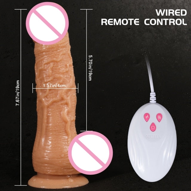 Wireless Remote Telescopic Adult Sex Toys for Woman