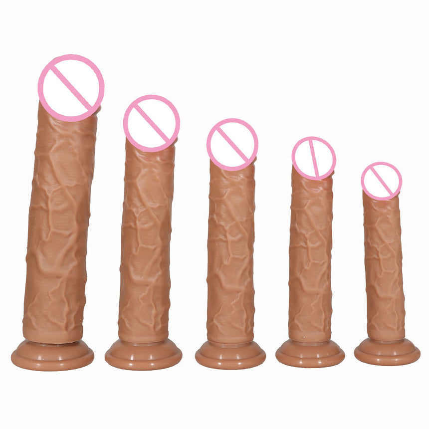 Soft Double Layer Silicone Big Dildo Adult Sex Toys